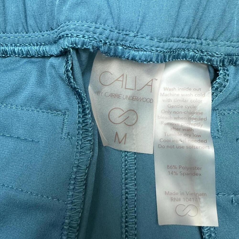 Calia by Carrie Underwood Blue Tie-Waist Joggers M - Picture 4 of 7